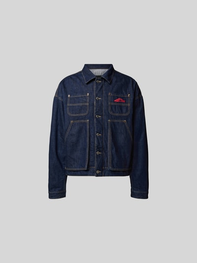 Dsquared2 Jeansjacke mit Knopfleiste Dunkelblau 2