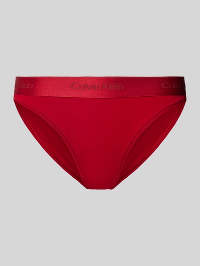 Calvin Klein Underwear Slip mit elastischem Logo-Bund Rot 1