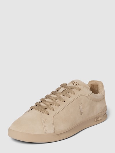 Polo Ralph Lauren Sneakers met reliëflogo Beige - 1