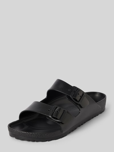 Birkenstock Slides mit Dornschließe Modell 'ARIZONA' Black 1