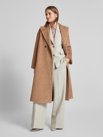 Max Mara Studio Mantel mit Gürtel Modell 'NILO' Camel 1