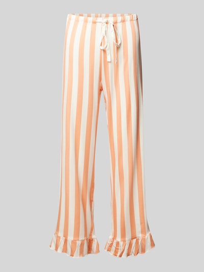 CCDK Copenhagen Relaxed Fit Pyjama-Hose mit Tunnelzug Modell 'Saga' Koralle 1