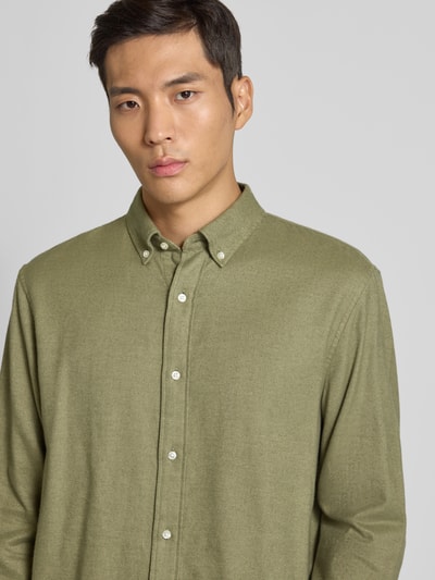MCNEAL Koszula casualowa z listwą guzikową Oliwkowy 3
