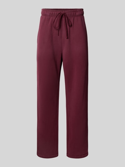 ANOTHER COTTON LAB Sweatpants mit elastischem Bund Bordeaux 2