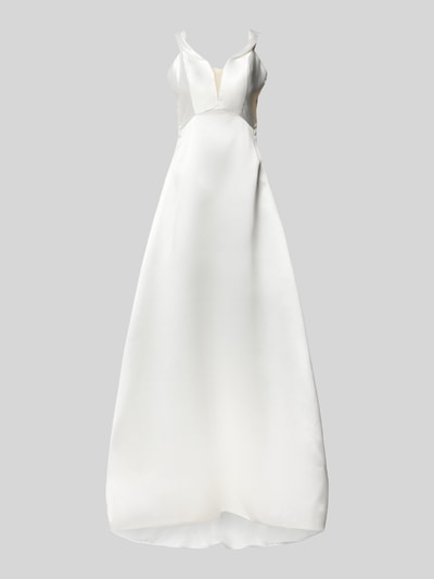 Luxuar Brautkleid mit Spitzenbesatz Offwhite 2