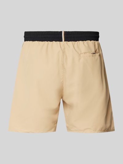 BOSS Badehose mit elastischem Bund Modell 'STARFISH' Camel 3