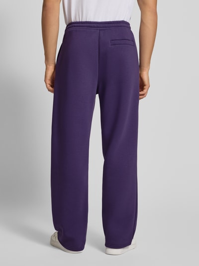 REVIEW Loose Fit Sweatpants mit Seitentaschen Lila 5