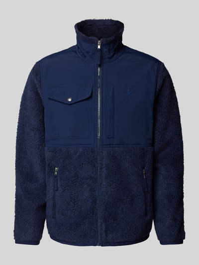 Polo Ralph Lauren Fleecejacke mit Label-Stitching Marine 2