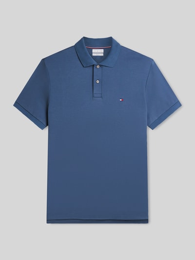 Tommy Hilfiger Koszulka polo z czystej bawełny o kroju regular fit Szaroniebieski 2