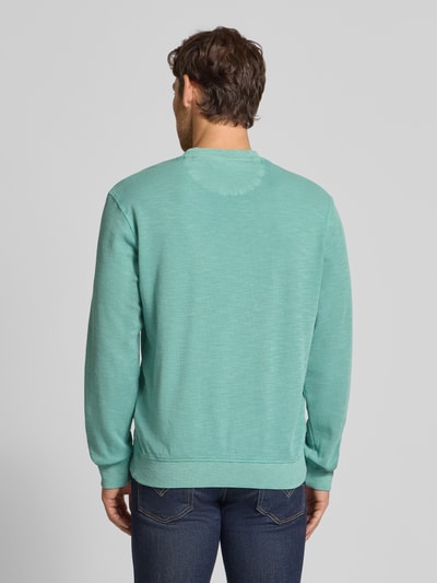 Scotch & Soda Sweatshirt met ronde hals Lindegroen - 5