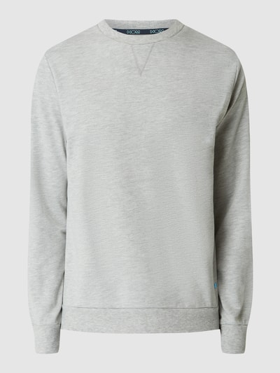 HOM Sweatshirt aus Baumwolle  Mittelgrau Melange 2