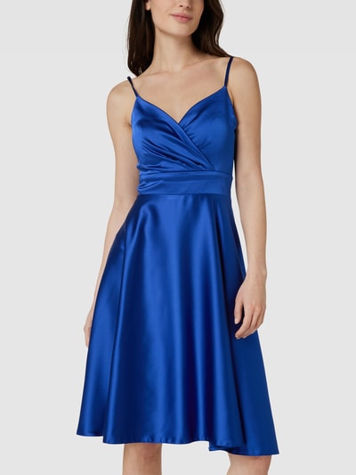 TROYDEN COLLECTION Cocktailkleid in Wickel-Optik Royal 4