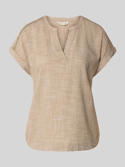Tom Tailor Regular Fit Bluse aus reiner Baumwolle Oliv 2