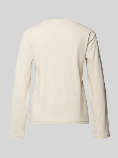 Jake*s Casual Pyjamabovendeel met ronde hals Ecru - 3