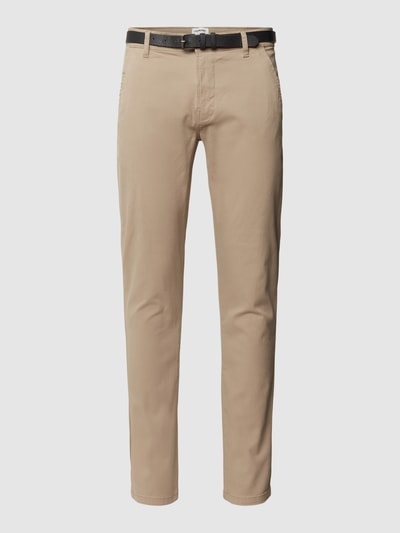 Lindbergh Classic Fit Chino mit Gesäßtaschen Sand 2