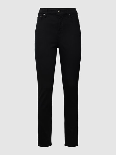 Lauren Ralph Lauren High Waist Jeans mit Label-Detail Black 2