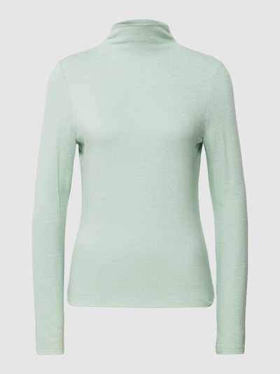 OPUS Shirt met lange mouwen en turtleneck, model 'Sasemin' Mintgroen - 2