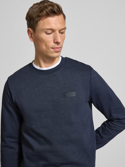 Marc O'Polo Regular Fit Sweatshirt aus reiner Baumwolle  Marine 3