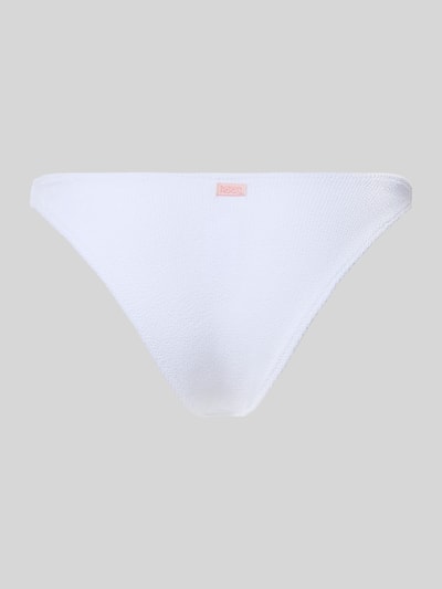 Banana Moon Bikinibroekje met labeldetails, model 'NAIDA' Wit - 3