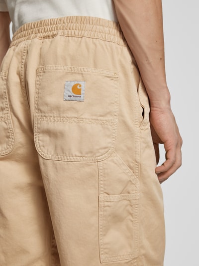 Carhartt Work In Progress Shorts mit elastischem Bund Modell 'FLINT' Beige 3