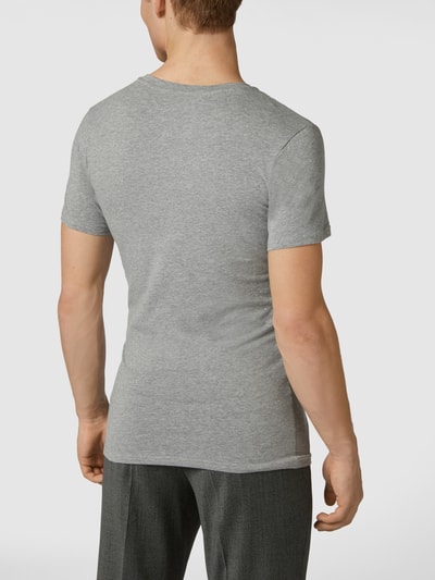 Drykorn T-Shirt mit Stretch-Anteil im 2er-Pack Modell 'Caris' Mittelgrau meliert 5