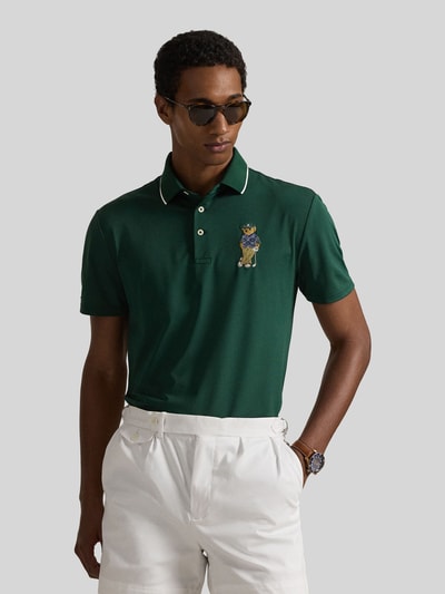 Polo Ralph Lauren Poloshirt mit Polo Bear-Print Gruen 4