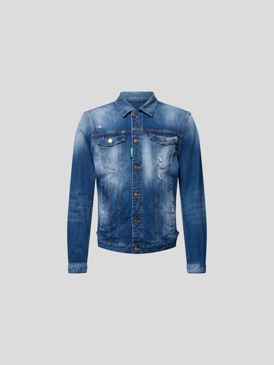 Dsquared2 Jeansjacke im Used-Look Jeansblau 2