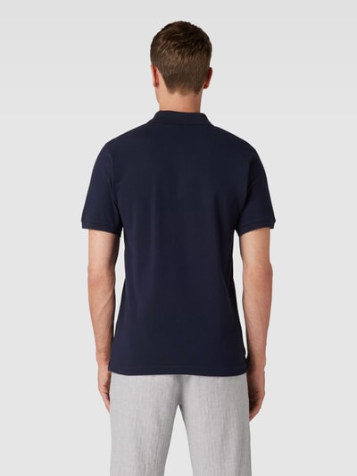 Gant Poloshirt mit Seitenschlitzen Modell 'Pique' Marine 5