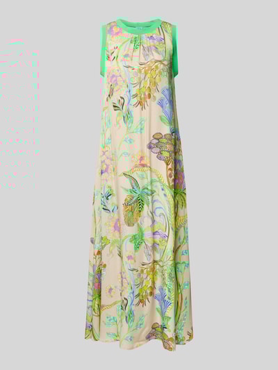 Emily Van den Bergh Maxikleid mit Rundhalsausschnitt Sand 2