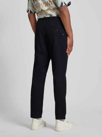 Scotch & Soda Broek in effen design, model 'The Drift' Donkerblauw - 5