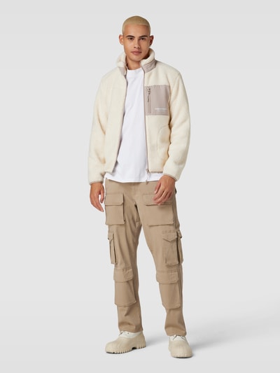 Jack & Jones Jacke aus Teddyfell Modell 'JORVESTERBRO' Beige 1