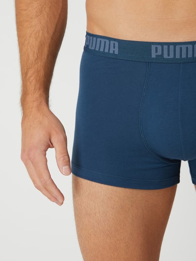 Puma Boxershort met stretch in set van 2 Jeansblauw - 4