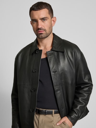 SELECTED HOMME Jacke mit Maokragen Modell 'ARCHIVE' Black 3