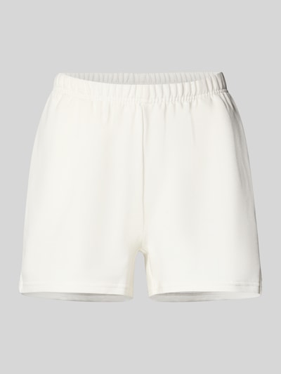 Gina Tricot Sweatshorts mit elastischem Bund Offwhite 2