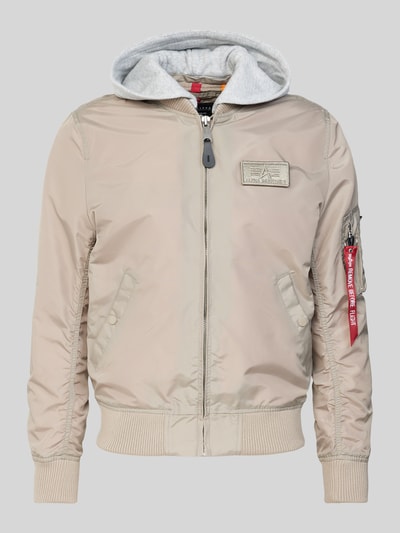 Alpha Industries Kurtka z naszywką z logo Piaskowy 1