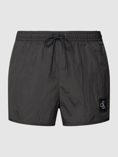 Calvin Klein Underwear Badehose mit Label-Patch Modell 'SHORT RUNNER' Black 2