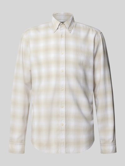BOSS Relaxed Fit Freizeithemd aus reiner Baumwolle Modell 'CODY' Offwhite 2