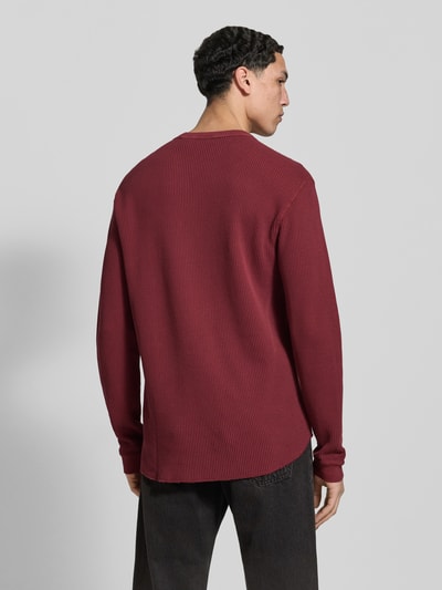 Levi's® Relaxed Fit Thermo-Shirt aus reiner Baumwolle Dunkelrot 5