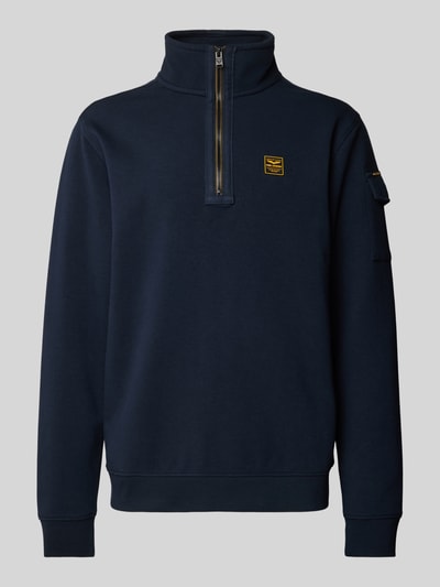 PME Legend Sweatshirt mit Stehkragen Royal 2