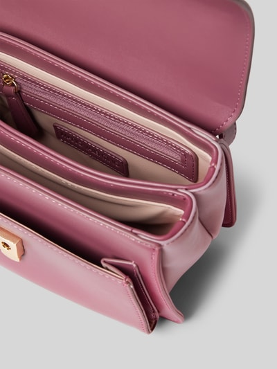 VALENTINO BAGS Handtas met labelapplicatie, model 'VIOLET' Oudroze - 4