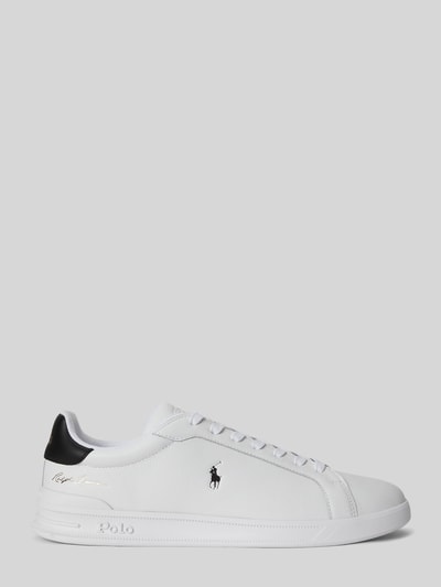 Polo Ralph Lauren Sneakersy z prawdziwej skóry Biały 2