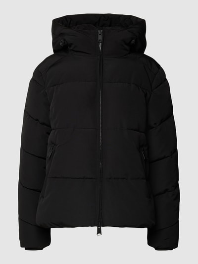 WITHBLACK Steppjacke mit Kapuze Black 2