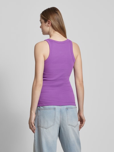 Marc O'Polo Denim Tank Top mit Label-Detail Lila 5