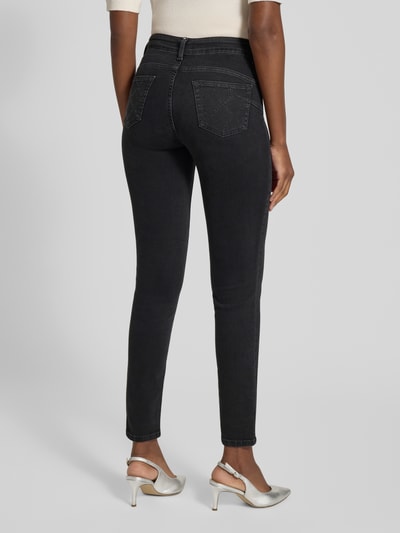 Liu Jo White Super Skinny Fit Jeans im 5-Pocket-Design Modell 'DIVINE' Anthrazit 5