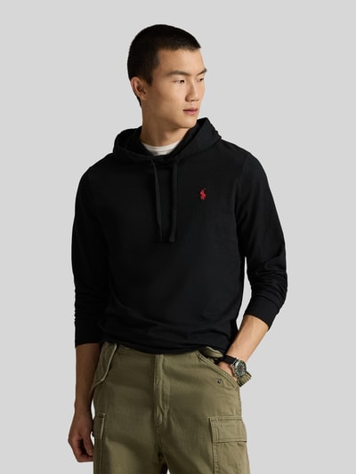 Polo Ralph Lauren Bluza z kapturem o kroju regular fit z czystej bawełny Czarny 4