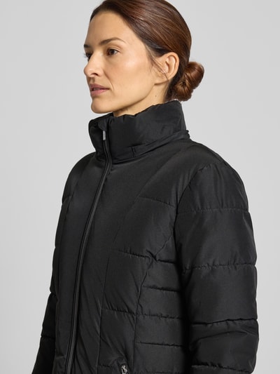 Jake*s Collection Steppmantel mit Zweiwege-Reißverschluss Black 3