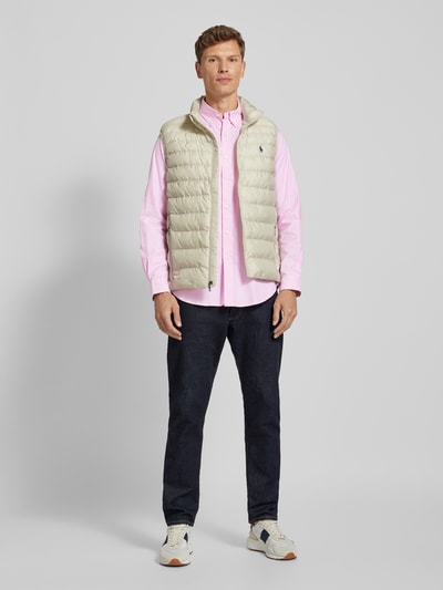 Polo Ralph Lauren Freizeithemd mit Button-Down-Kragen Pink 1