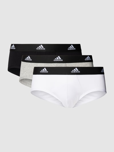 ADIDAS SPORTSWEAR Slip mit Logo-Bund im 3er-Pack Mittelgrau 1