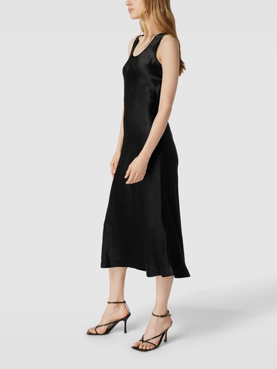 MaxMara Leisure Midi-jurk met boothals, model 'CAPUA' Zwart - 4