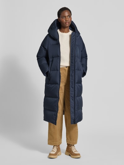 Marc O'Polo Regular Fit Daunenmantel mit Zweiwege-Reißverschluss Marine 1